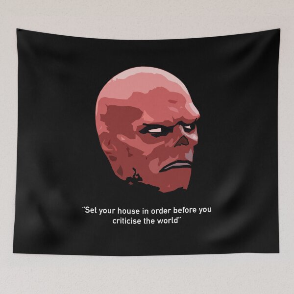 Item preview, Rule 6 Red Skull Jordan Peterson designed and sold by JamiePullThatUp.
