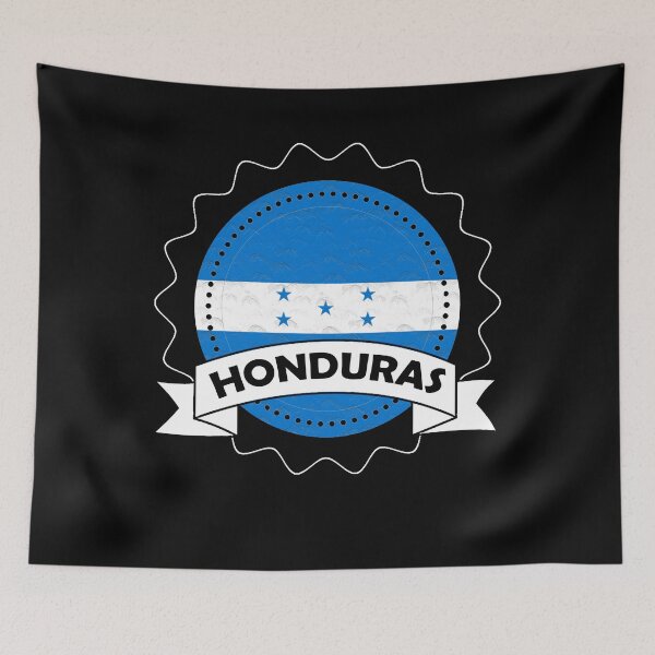 Artikelvorschau, Honduras Emblem-Abzeichen-Flagge entworfen und verkauft von Gina-Driada.