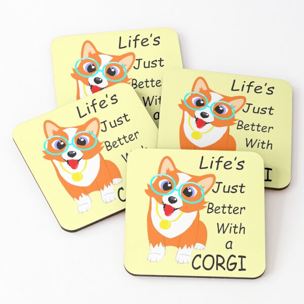 Item preview, Life's Just Better With A Corgi Kawaii Dog designed and sold by vineeth.