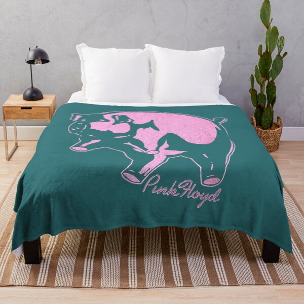 Item preview, LOVE ROCK BAND PINK-FLOYD RETRO ANIMALS PIG designed and sold by rusty-quill.
