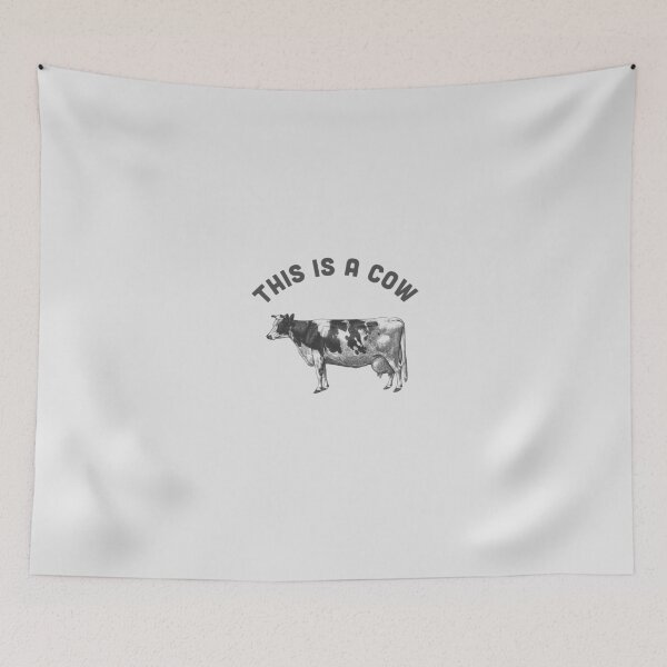 Item preview, THIS IS A COW designed and sold by SPACESHEEP0202.