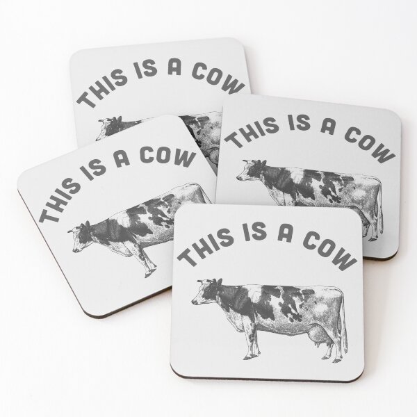 Item preview, THIS IS A COW designed and sold by SPACESHEEP0202.