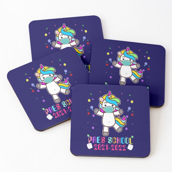 Item preview, Quarantine Unicorn Hello Preschool 2021 designed and sold by rusty-quill.