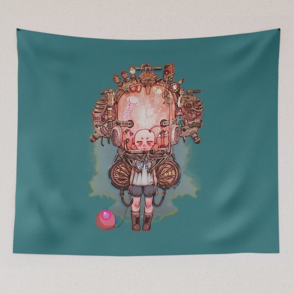 Item preview, Steampunk bionic little girl designed and sold by rusty-quill.