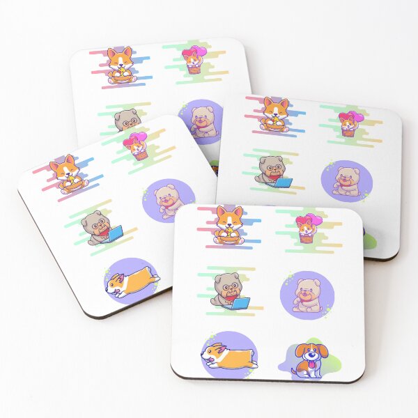 Item preview, Adorable Puppies Set designed and sold by hashnan21.