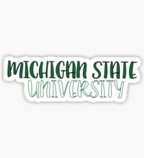 Michigan State University Sticker