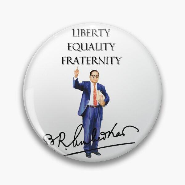 Item preview, Ambedkar - Liberty Equality Fraternity designed and sold by BarthasBasement.
