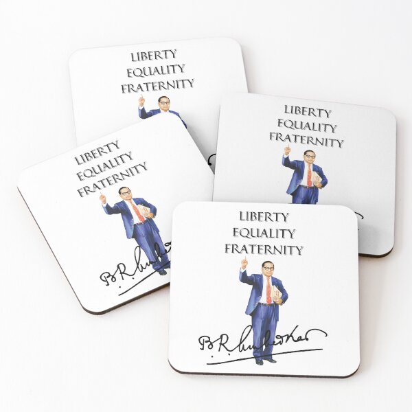 Item preview, Ambedkar - Liberty Equality Fraternity designed and sold by BarthasBasement.