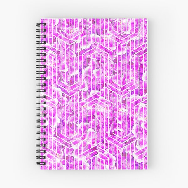 Item preview, Geo Blooms in Pink designed and sold by ZaraMartina.