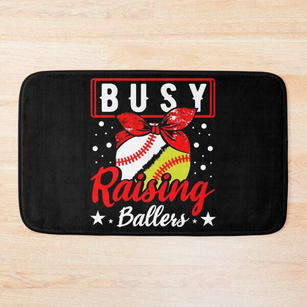 Item preview, Busy Raising Ballers Catcher Pitcher Softball Sport Baseball Home Run Hit Bat Field Team Swing Fielding Athlete designed and sold by shirti.