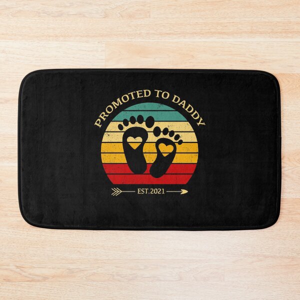 Item preview, Promoted to Daddy Est 2021 Cute Retro Sunset designed and sold by Art2Me.