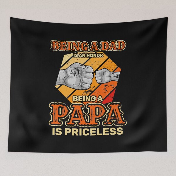 Item preview, Being a dad is an honor Papa Dad love Father Day Dad and Papa gift designed and sold by shirti.