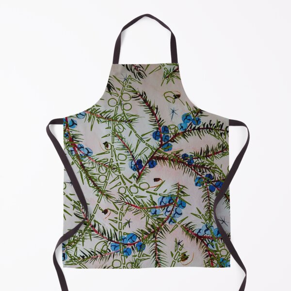 Item preview, juniper branch and its green design designed and sold by Natairbrush.