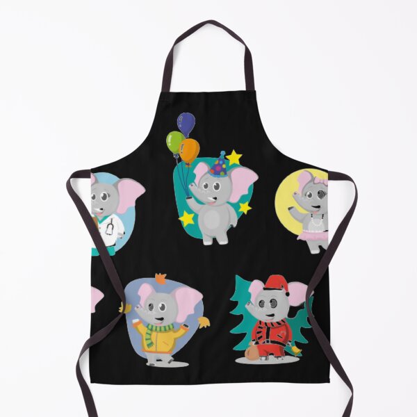 Item preview, Kids print, colourful elephants designed and sold by thekidsprint.
