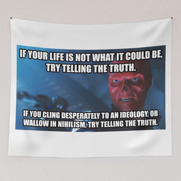 Item preview, Red Skull Jordan Peterson Inspiration designed and sold by JamiePullThatUp.