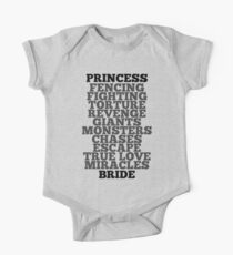 The Princess Bride One Piece - Short Sleeve
