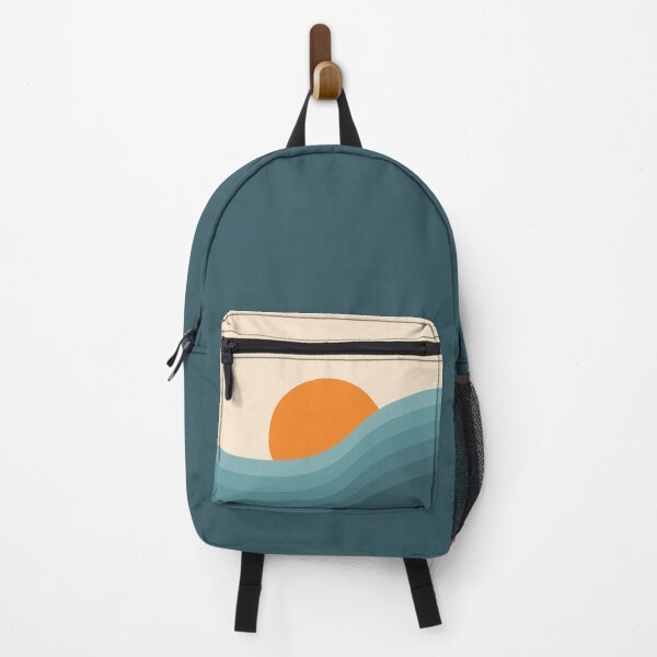 Item preview, Retro style abstract sunset landscape designed and sold by BattaAnastasia.