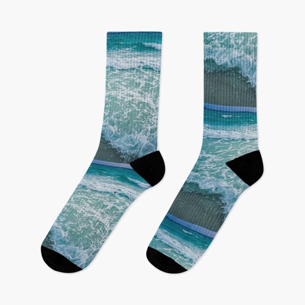 Item preview, ISLAND BLUE WAVES OCEAN designed and sold by apparelsocietee.