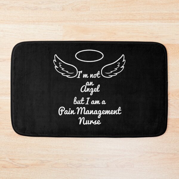 Item preview, I'm no Angel, but I am a Pain Management Nurse designed and sold by BiscuitSnack.