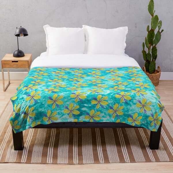 Item preview, Yellow Blue Lily Flowers designed and sold by WinzeneApparel.