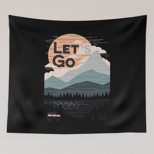 Item preview, Let's Go  designed and sold by roseberrybetty.