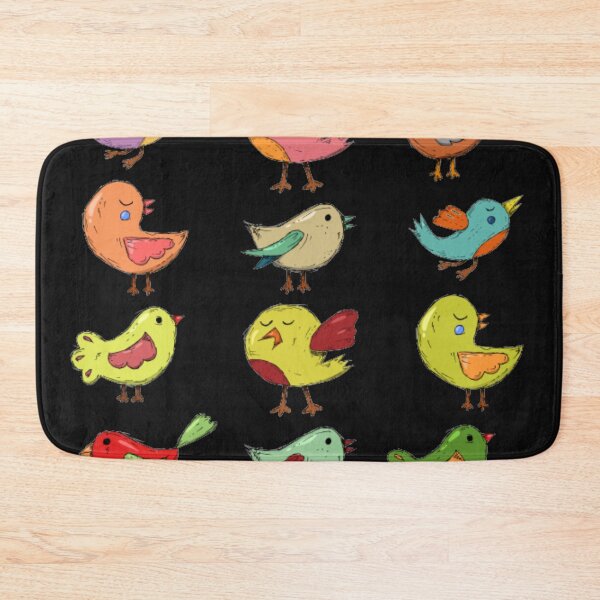 Item preview, Kids print, coloured birds designed and sold by thekidsprint.