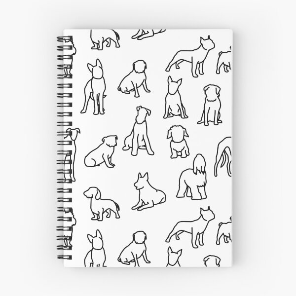 Item preview, Dog Breeds pattern background designed and sold by yompang.