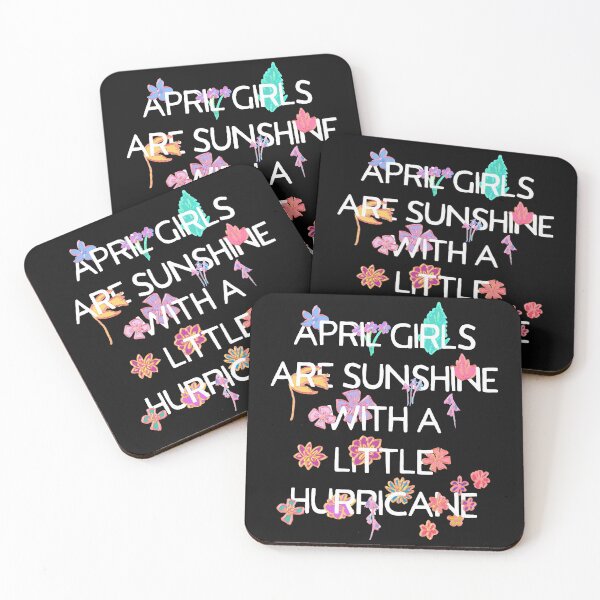 Item preview, April Girls Are Sunshine Mixed with a little Hurricane designed and sold by DesignsofNote.