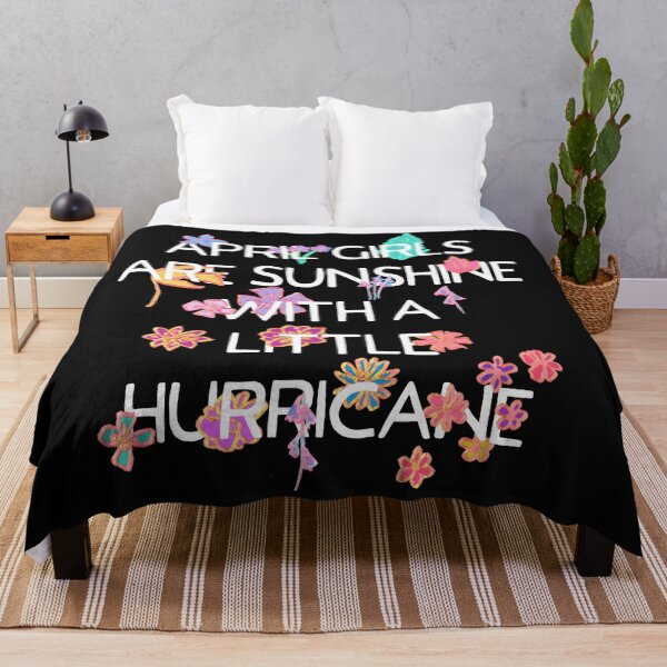 Item preview, April Girls Are Sunshine Mixed with a little Hurricane designed and sold by DesignsofNote.