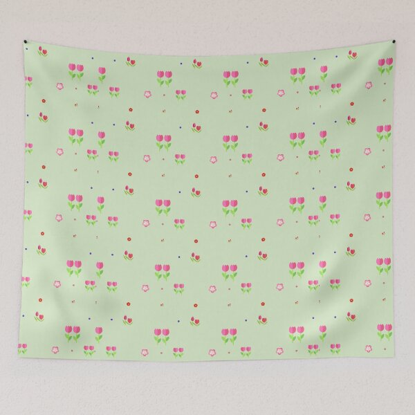 Item preview, Beautiful tulip floral pattern designed and sold by Drawourdestiny ..