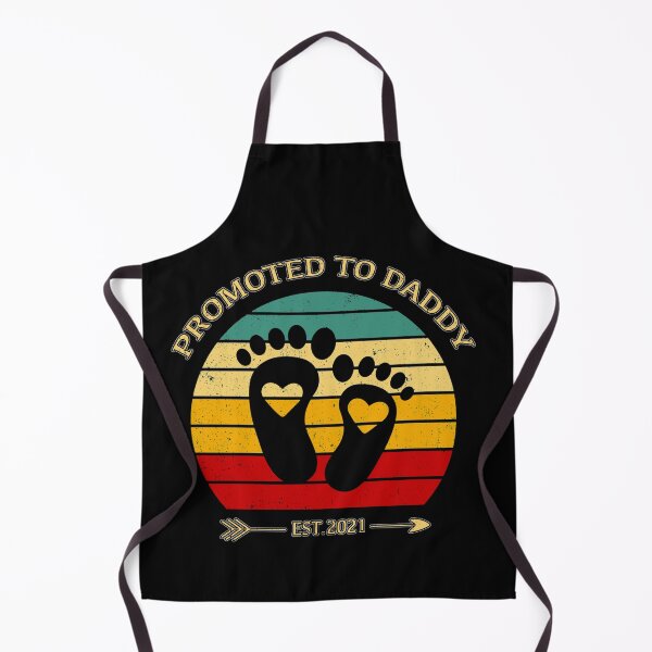 Item preview, Promoted to Daddy Est 2021 Cute Retro Sunset designed and sold by Holiday-Art.