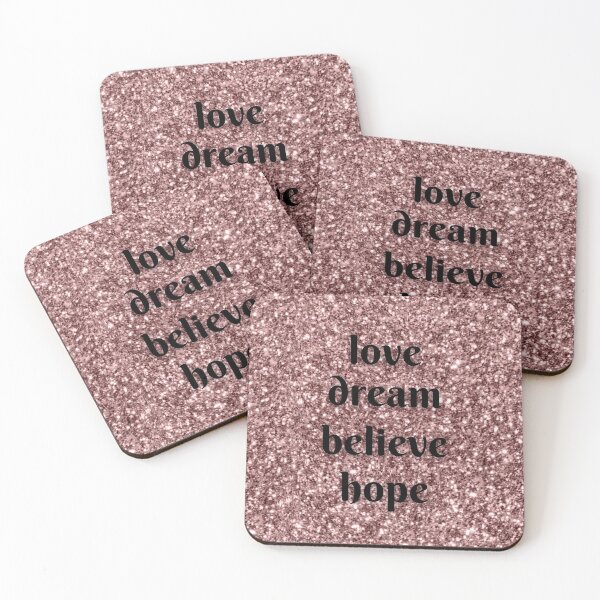 Item preview, Love Dream Believe Hope - Quote designed and sold by JSCreative93.