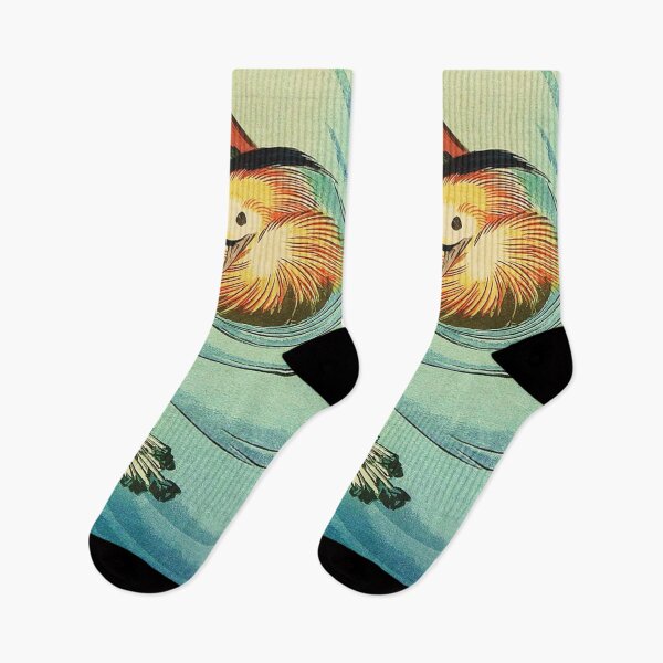 Item preview, Mandarin Duck and Flower designed and sold by NicoNicoNEET.