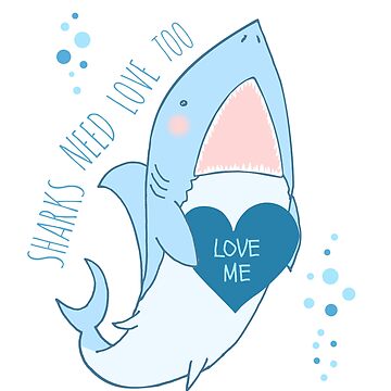 Artwork thumbnail, sharks need love too by FandomizedRose