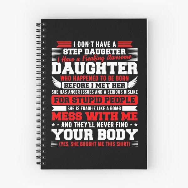 Item preview, I Don't Have A Stepdaughter I Have Awesome Daughter Parent Stepdad Father's Day Wife Husband Parenting designed and sold by shirti.