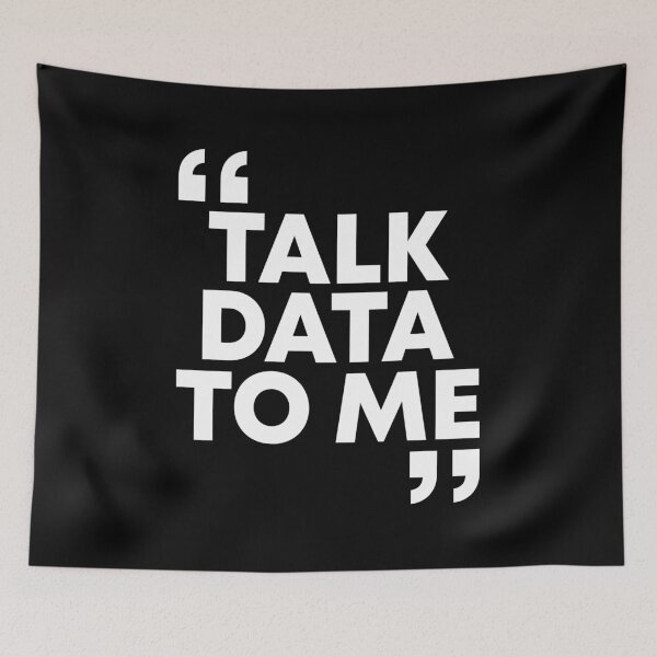 Item preview, Talk Data To Me designed and sold by Shop signer.