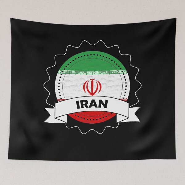 Item preview, Iran Emblem-Badge-Flag designed and sold by Gina-Driada.