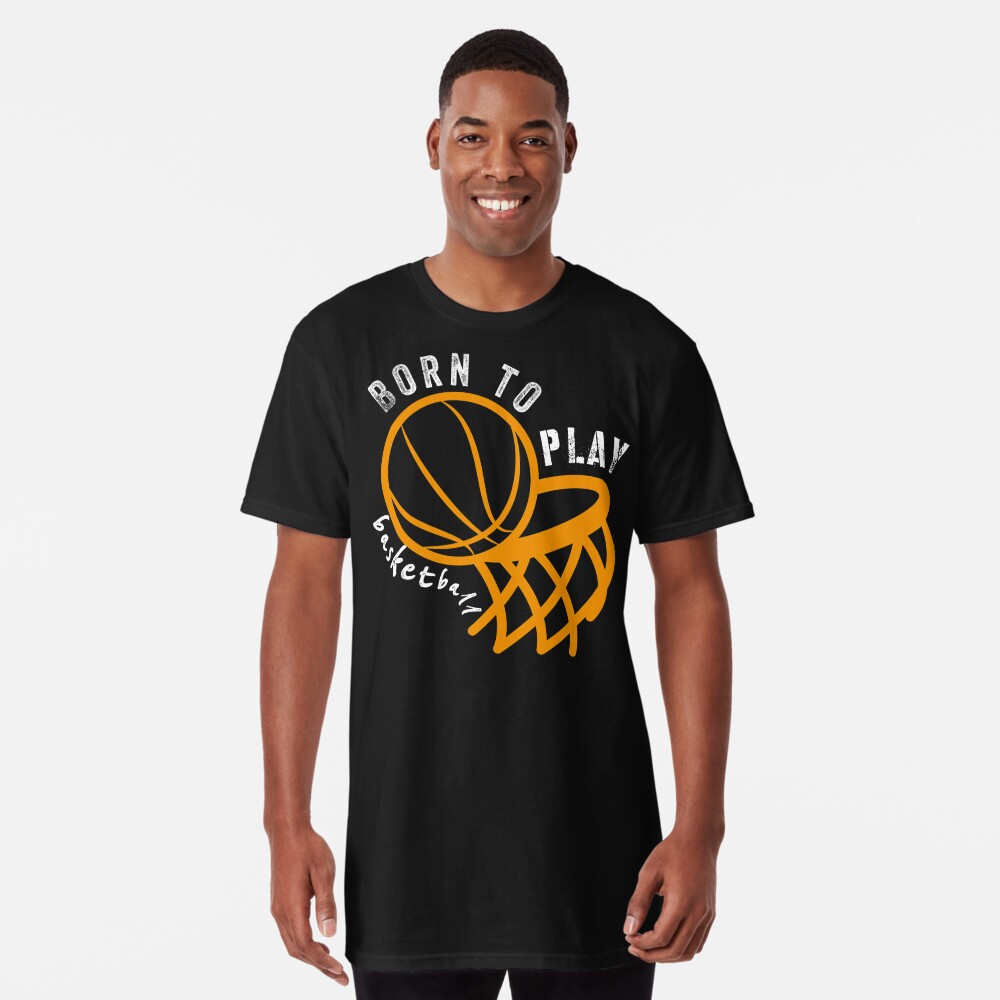 T-Shirt Basketball Born to play - Cadeau Sportif homme Taille S