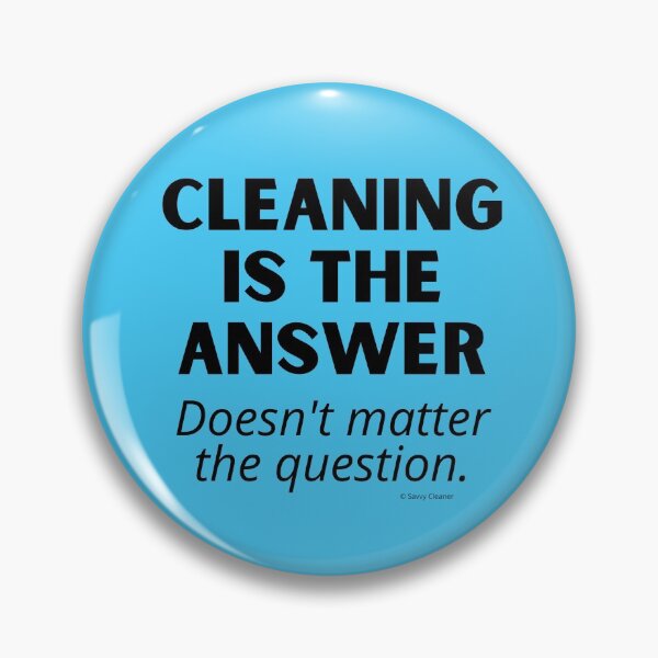 Item preview, Cleaning Is the Answer Doesn't Matter the Question Funny Cleaning Lady Gifts designed and sold by SavvyCleaner.