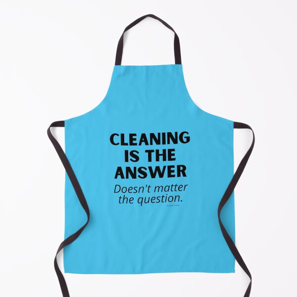 Item preview, Cleaning Is the Answer Doesn't Matter the Question Funny Cleaning Lady Gifts designed and sold by SavvyCleaner.