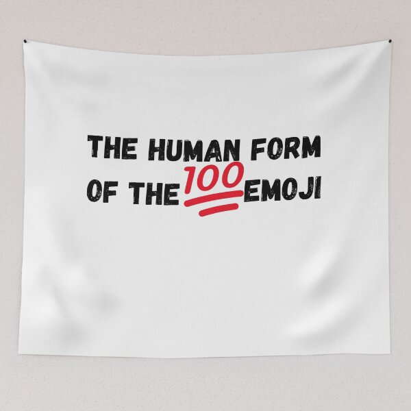Item preview, The human form of the 100 emoji designed and sold by Schka.