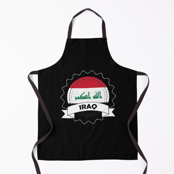 Item preview, Iraq Emblem-Badge-Flag designed and sold by Gina-Driada.