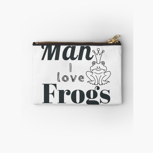 Item preview, Man I love frogs Black and White designed and sold by Randomlifestore.