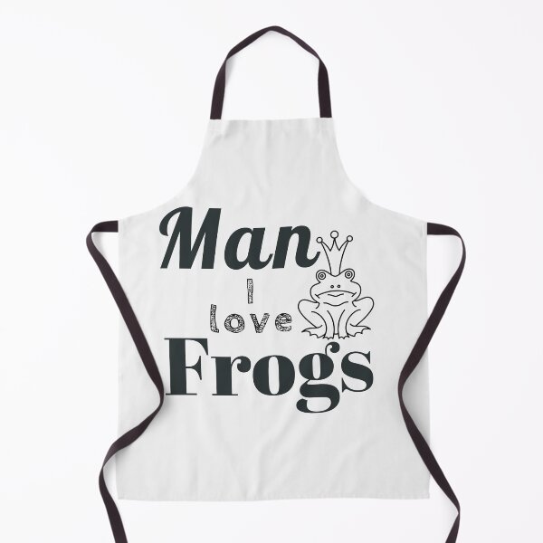 Item preview, Man I love frogs Black and White designed and sold by Randomlifestore.