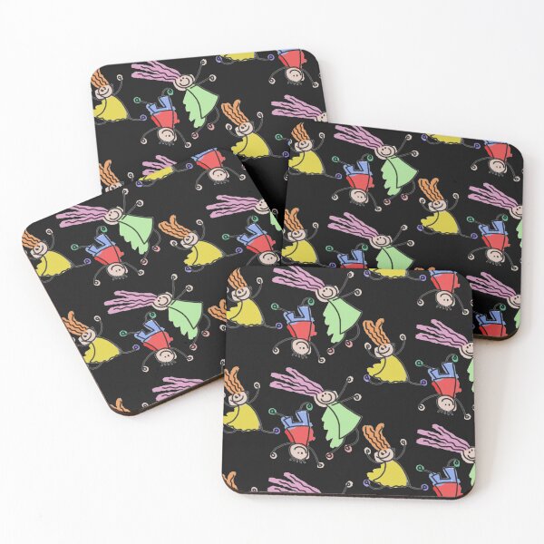 Item preview, Kids print, coloured kids playing designed and sold by thekidsprint.