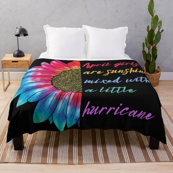 Item preview, April Girls Are Sunshine Mixed with a little Hurricane Flower designed and sold by DesignsofNote.