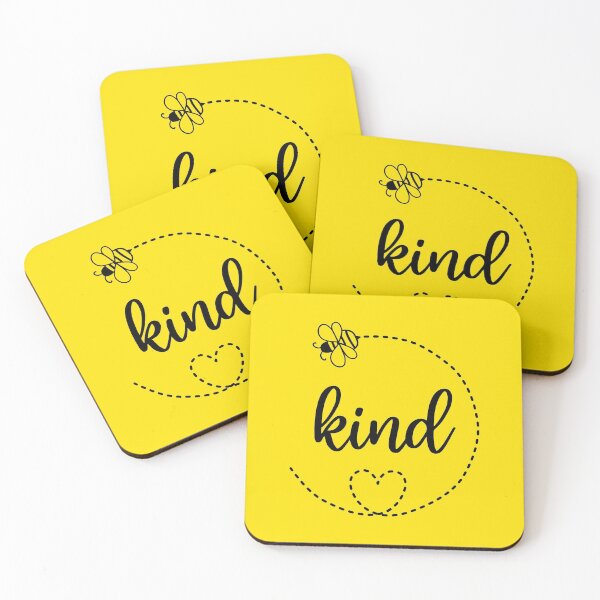 Item preview, Bee kind, kindness print designed and sold by BigHandsCraft.