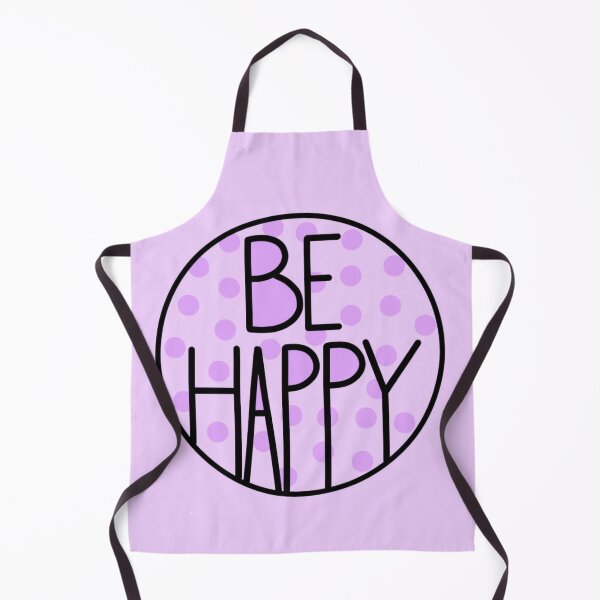 Item preview, Just Be Happy Positive Quote , Pastel Purple designed and sold by Barolina.