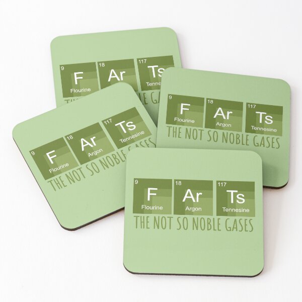 Item preview, Funny Science Gases - Periodic Table Gas designed and sold by cannevas.