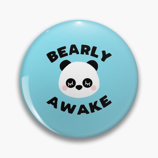 Item preview, Bearly Awake - funny sleep lover slogan designed and sold by kapotka.